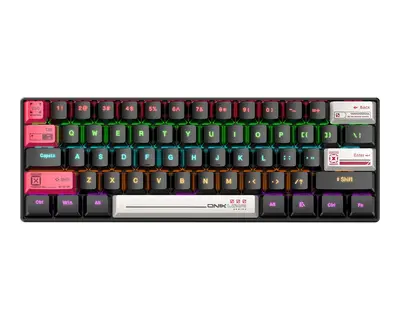 Onikuma MT605 Tri-Mode vezeték nélküli mechanikus gamer billentyűzet