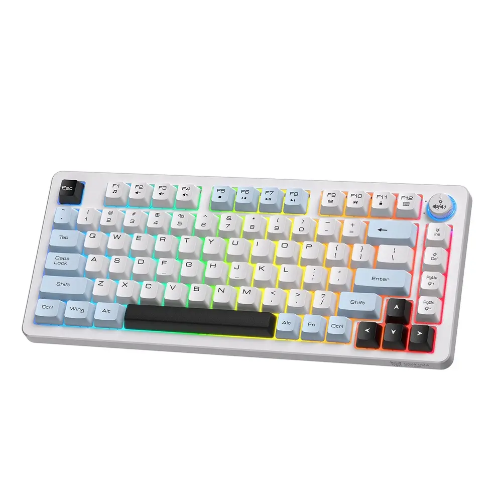 Onikuma MT501 Tri-Mode vezeték nélküli gamer billentyűzet – 2. kép