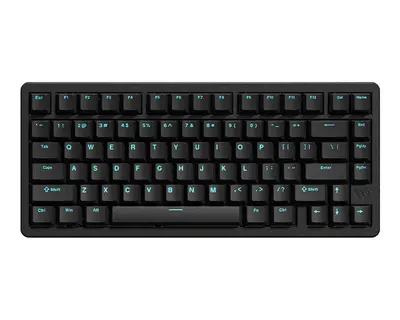 WOMIER SK75 TMR Tri-Mode mágneses gamer billentyűzet - Fekete