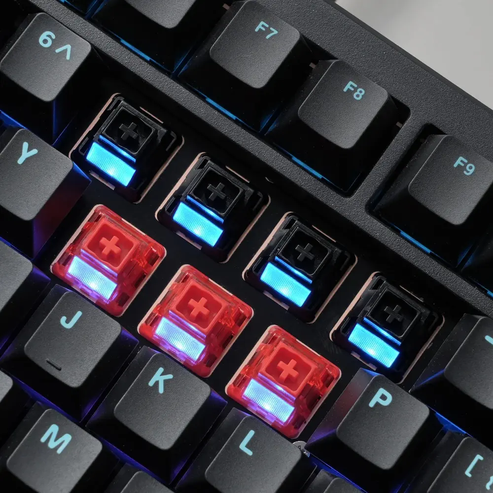 WOMIER SK75 TMR Tri-Mode mágneses gamer billentyűzet - Fekete – 6. kép