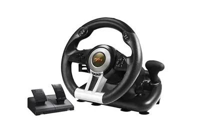 PXN V3 Pro 180° vibrációs kormány- és kétpedálos szett PC/PS3/PS4/Xbox/Switchhez