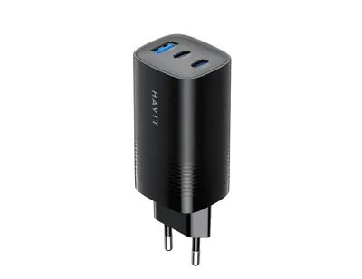 Havit UC20 Mobile series GaN - Utazó töltő EU - Fekete