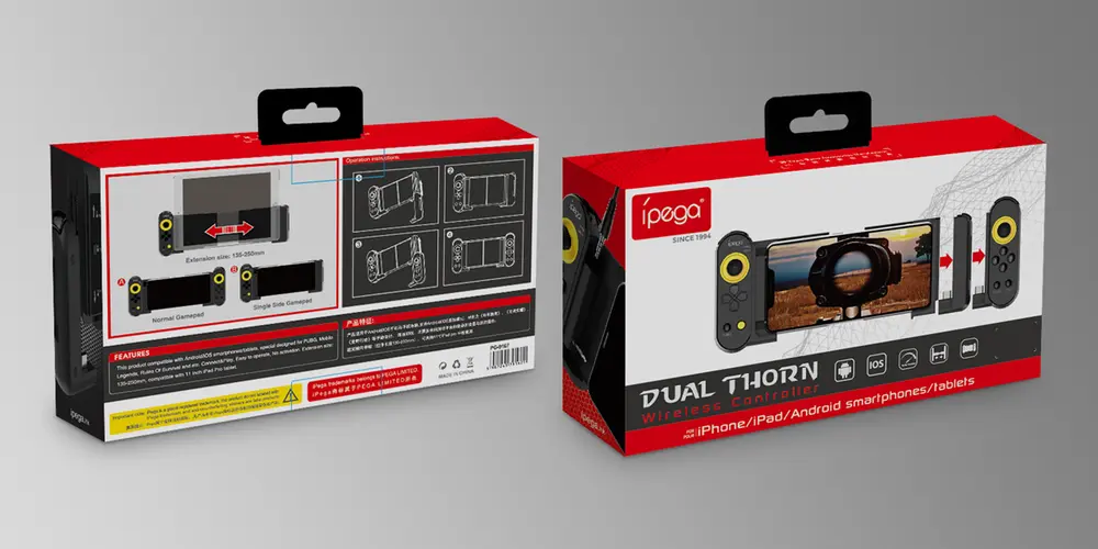 iPega PG-9167 Double Spike vezeték nélküli teleszkópos gamepad – 7. kép