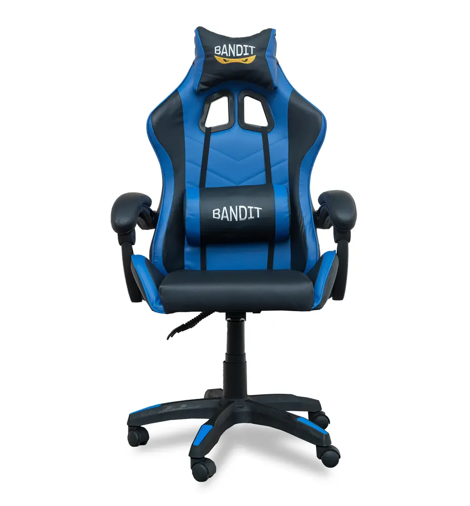 BANDIT Blue Thunder Gamer szék - fekete/kék