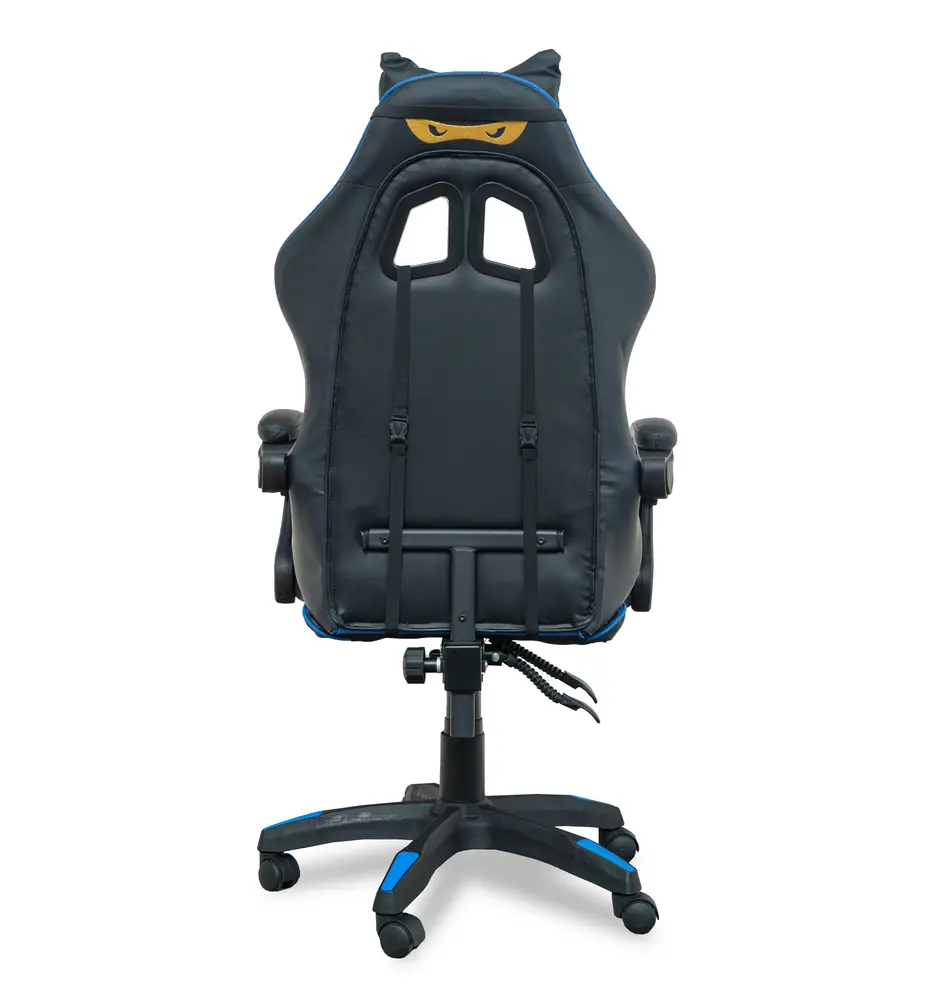 BANDIT Blue Thunder Gamer szék - fekete/kék – 3. kép