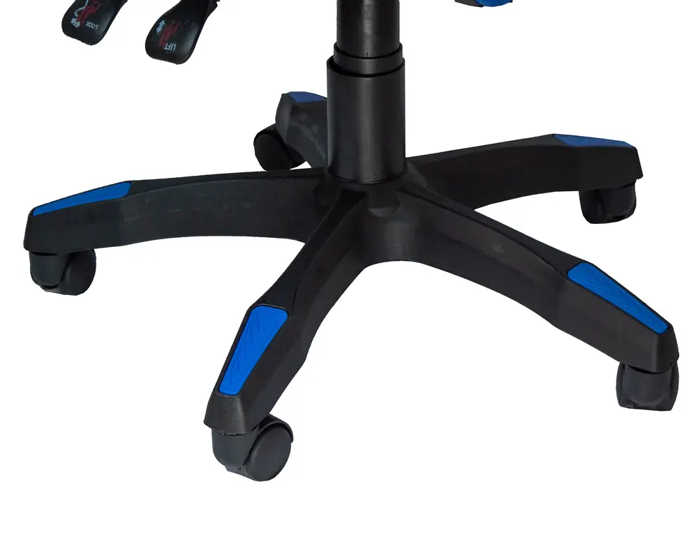 BANDIT Blue Thunder Gamer szék - fekete/kék – 5. kép