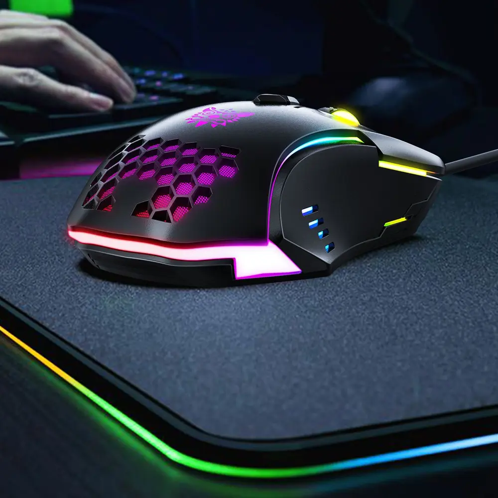 Onikuma CW902 Gaming egér - Fekete – 2. kép