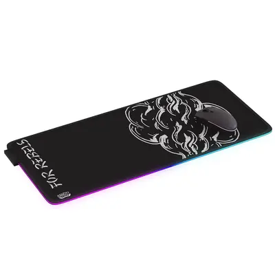 BANDIT JAPAN SMOKE RGB Gamer Egérpad - L