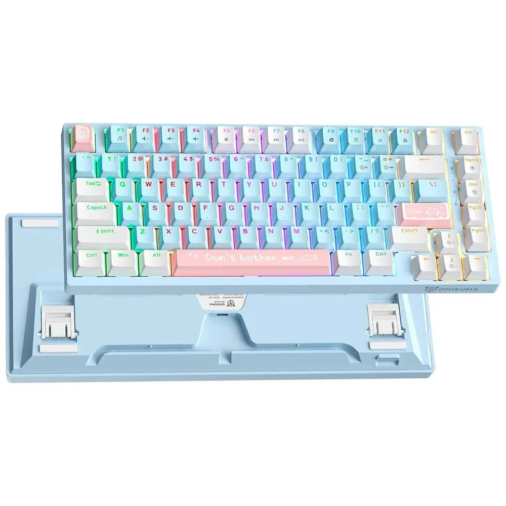 Onikuma G52 Gamer Billentyűzet - Kék – 2. kép