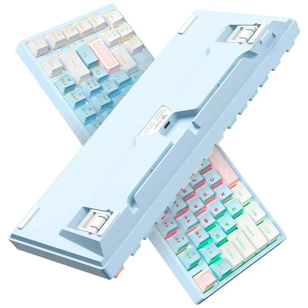 Onikuma G52 Gamer Billentyűzet - Kék – 3. kép