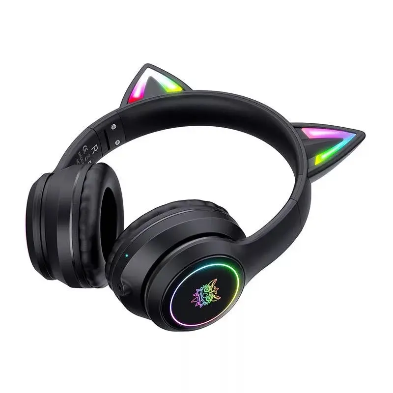 Onikuma B90 Vezeték nélküli Gaming headset - Fekete - Cicafüles – 4. kép