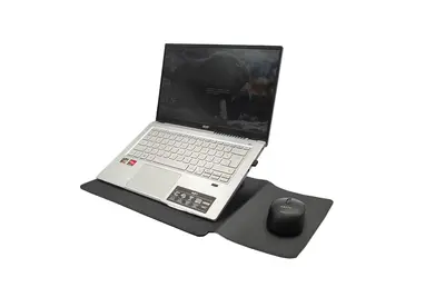 Stride Multifunkciós Notebook Sleeve tok 14" - Fekete