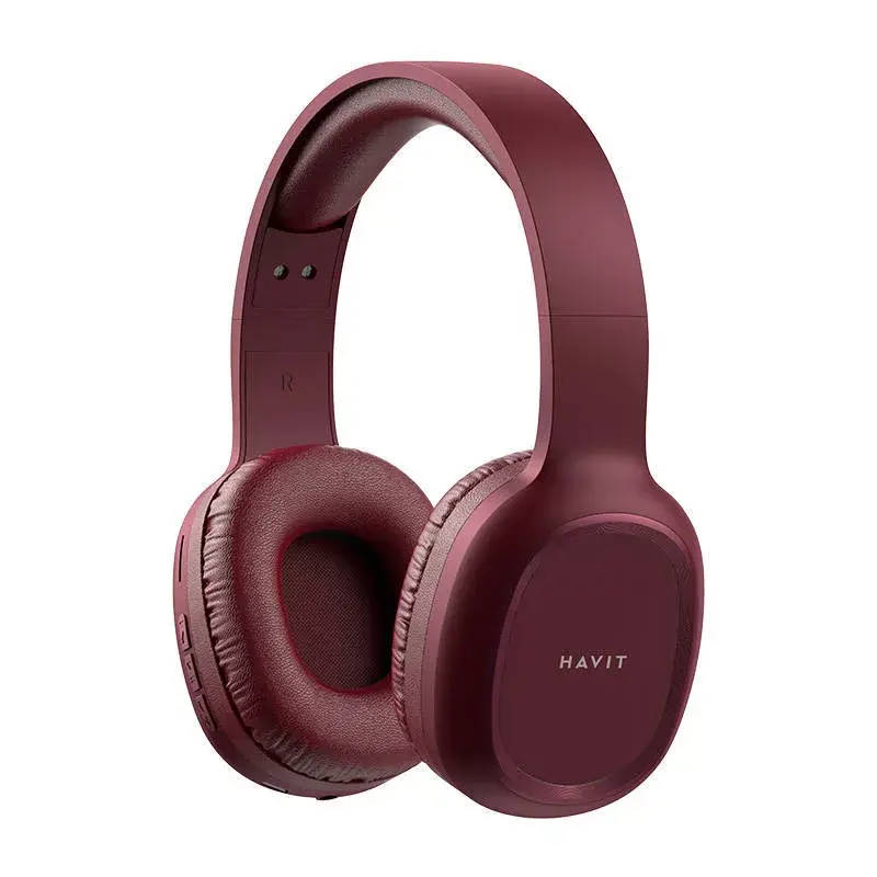 Havit H2590BT PRO Piros Vezeték Nélküli Bluetooth fejhallgató – 2. kép