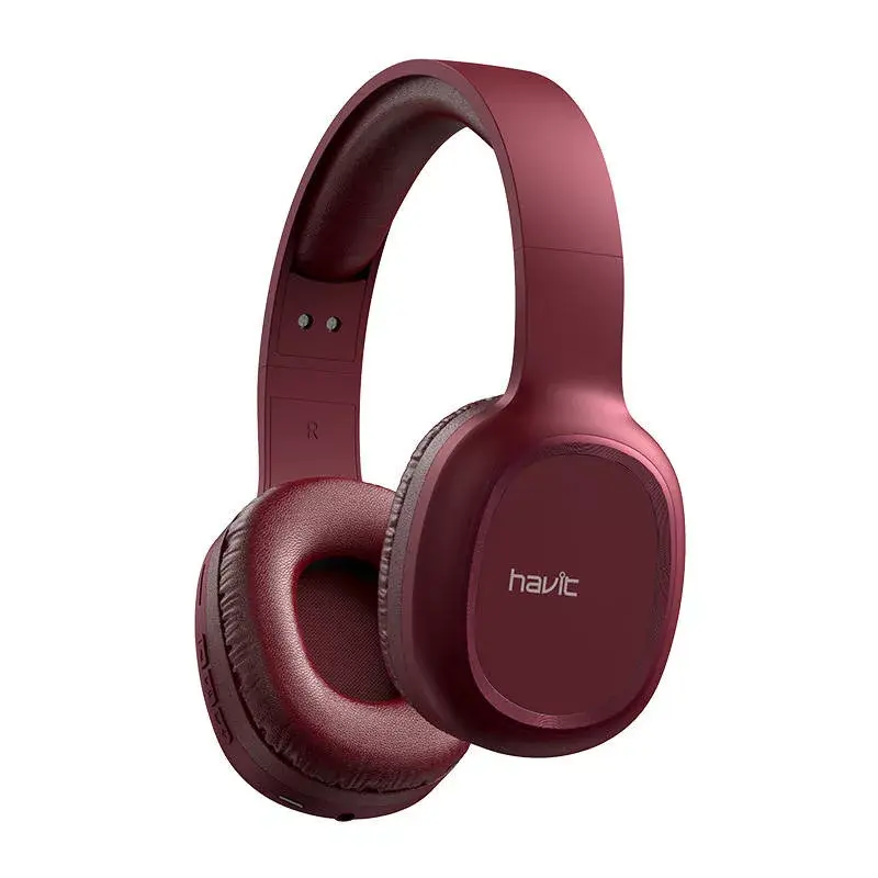 Havit H2590BT PRO Piros Vezeték Nélküli Bluetooth fejhallgató – 3. kép