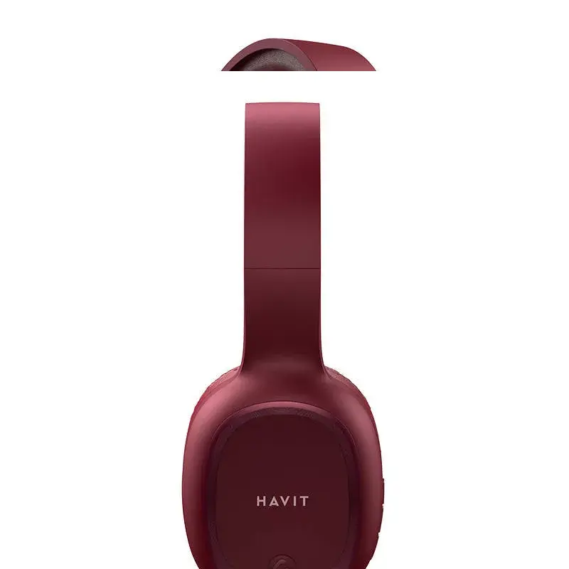 Havit H2590BT PRO Piros Vezeték Nélküli Bluetooth fejhallgató – 4. kép