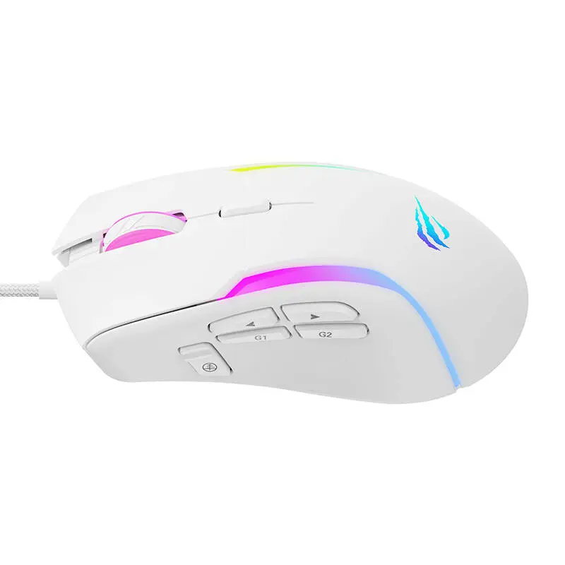Havit MS1033 Gamer Egér - Fehér – 2. kép