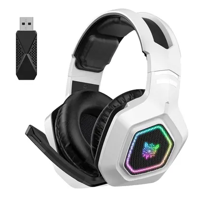 Onikuma B100 Tri-Mode Vezeték Nélküli Gamer Headset - Fehér