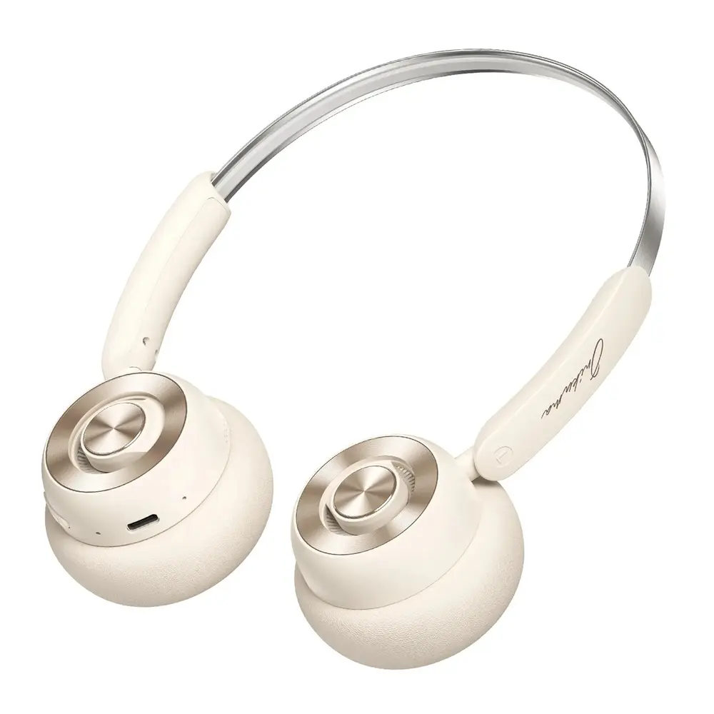 Onikuma GT820 Vezeték Nélküli Bluetooth Headset - Bézs – 5. kép