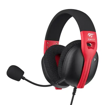 Havit Fuxi-H5d Gamer Fejhallgató - Fekete-Piros