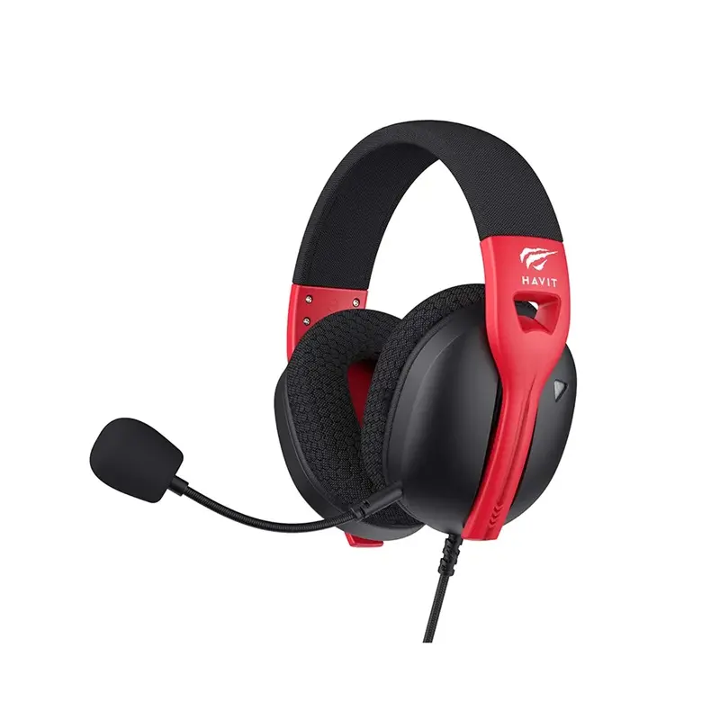 Havit Fuxi-H5d Gamer Fejhallgató - Fekete-Piros – 4. kép