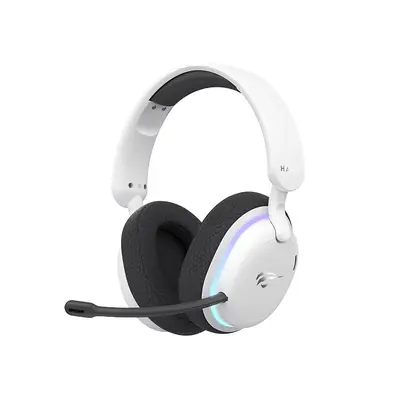 Havit Fuxi-H7 Premium Virtual 7.1 Vezeték Nélküli Gamer Fejhallgató - Fehér