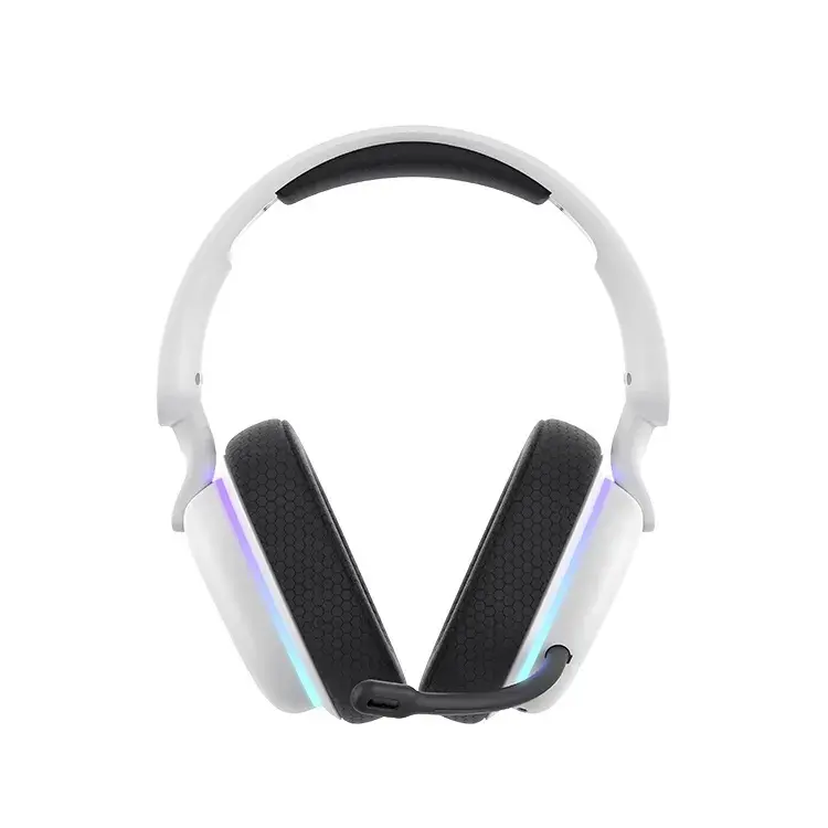 Havit Fuxi-H7 Premium Virtual 7.1 Vezeték Nélküli Gamer Fejhallgató - Fehér – 3. kép