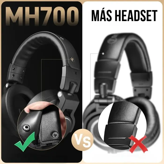 MAONO MH700 Professzionális Monitoring Fejhallgató – 3. kép