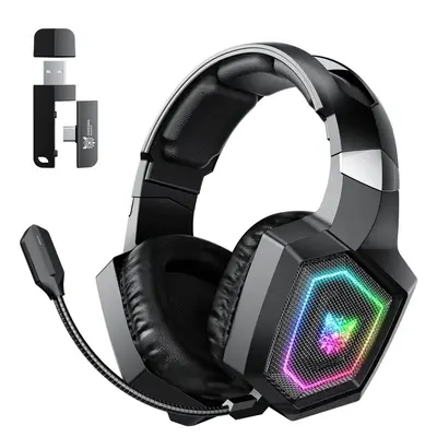 Onikuma GT806 Tri-Mode Vezeték Nélküli Gamer Headset - Fekete