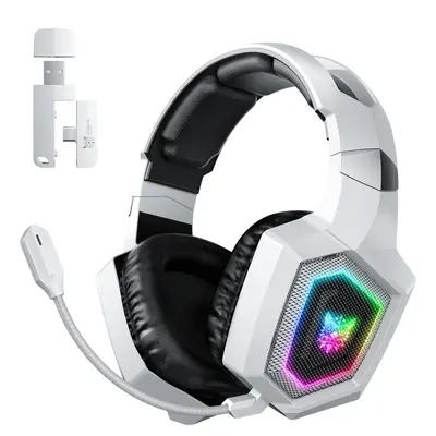 Onikuma GT806 Tri-Mode Vezeték Nélküli Gamer Headset - Fehér