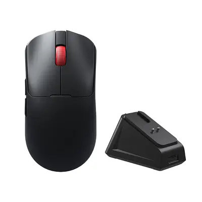 AULA SC380 Pro Tri-Mode Vezeték Nélküli Gamer Egér + Dokkoló - Fekete