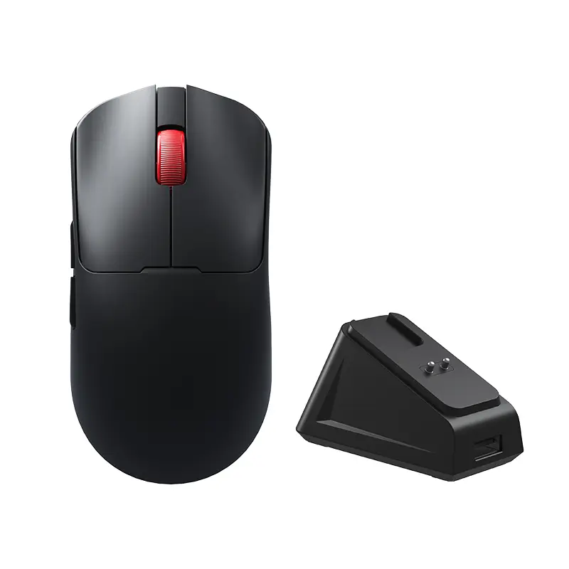 AULA SC380 Pro Tri-Mode Vezeték Nélküli Gamer Egér + Dokkoló - Fekete