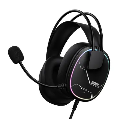 Onikuma X91 RGB Gaming Fejhallgató - Fekete
