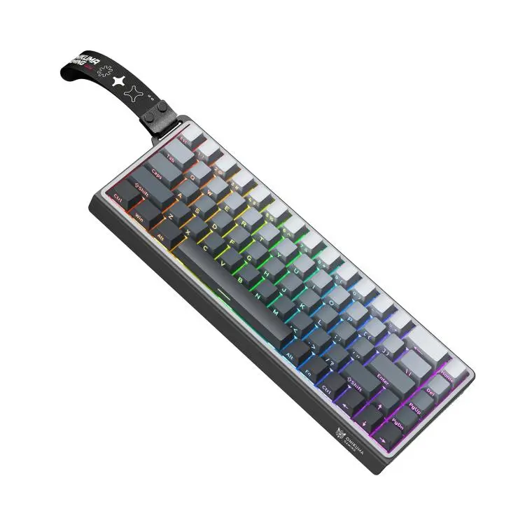 Onikuma G69 Magnetic Switch Gamer Billentyűzet - Fekete