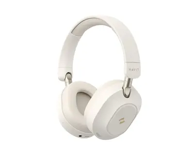 Havit H668BT Vezeték nélküli Bluetooth fejhallgató - Bézs