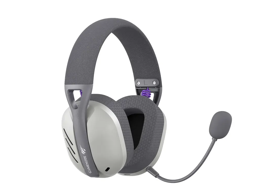 Havit Fuxi-H3 Vezeték Nélküli Gamer Fejhallgató - Szürke – 2. kép