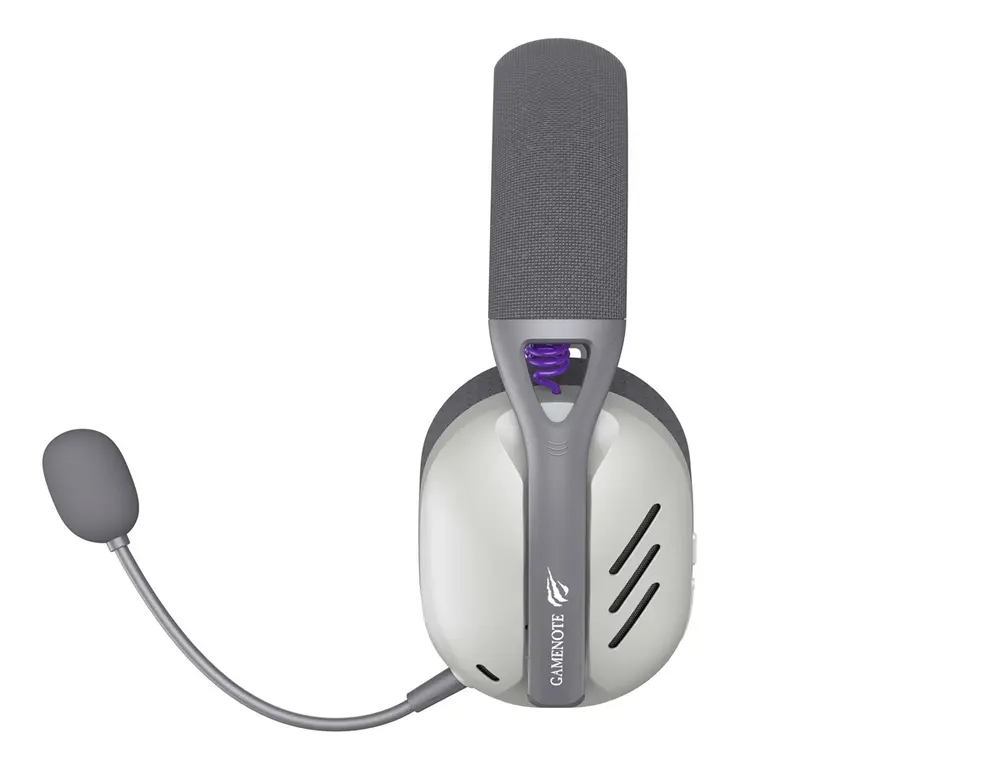 Havit Fuxi-H3 Vezeték Nélküli Gamer Fejhallgató - Szürke – 4. kép