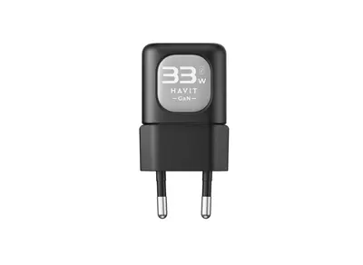 Havit UC230 Mobile series - 33W GaN Utazó töltő EU - Fekete – 2. kép