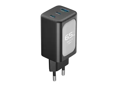 Havit UC260 Mobile series - 65W GaN Utazó töltő EU - Fekete