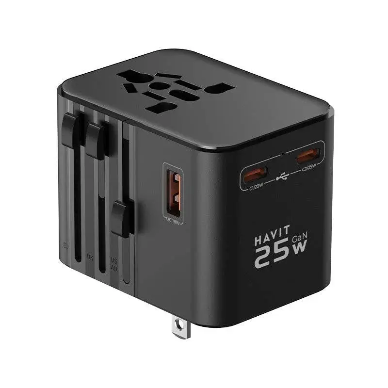 Havit UCT700 GaN Mobile Series Multi Csatlakozós Utazó töltő 25W – 2. kép