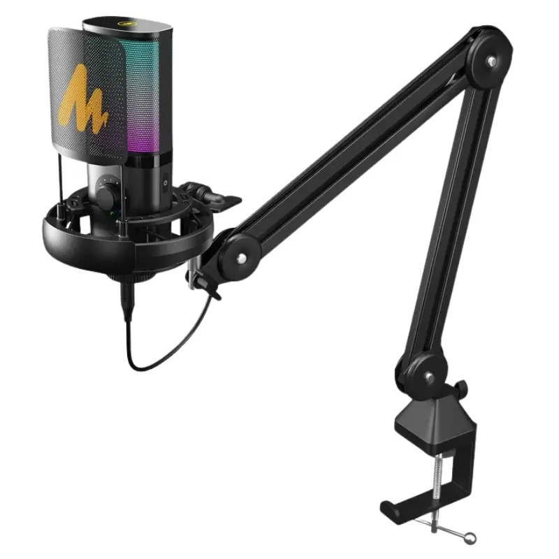 MAONO PM450S USB Streamer/Gamer Mikrofon Kit RGB - Fekete