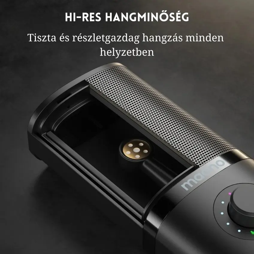MAONO PM450S USB Streamer/Gamer Mikrofon Kit RGB - Fekete – 3. kép