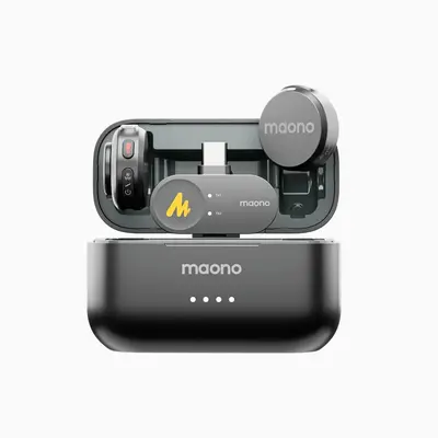 MAONO Wave T5 Csiptethető Vezeték Nélküli Zajszűrős Mikrofon Kit