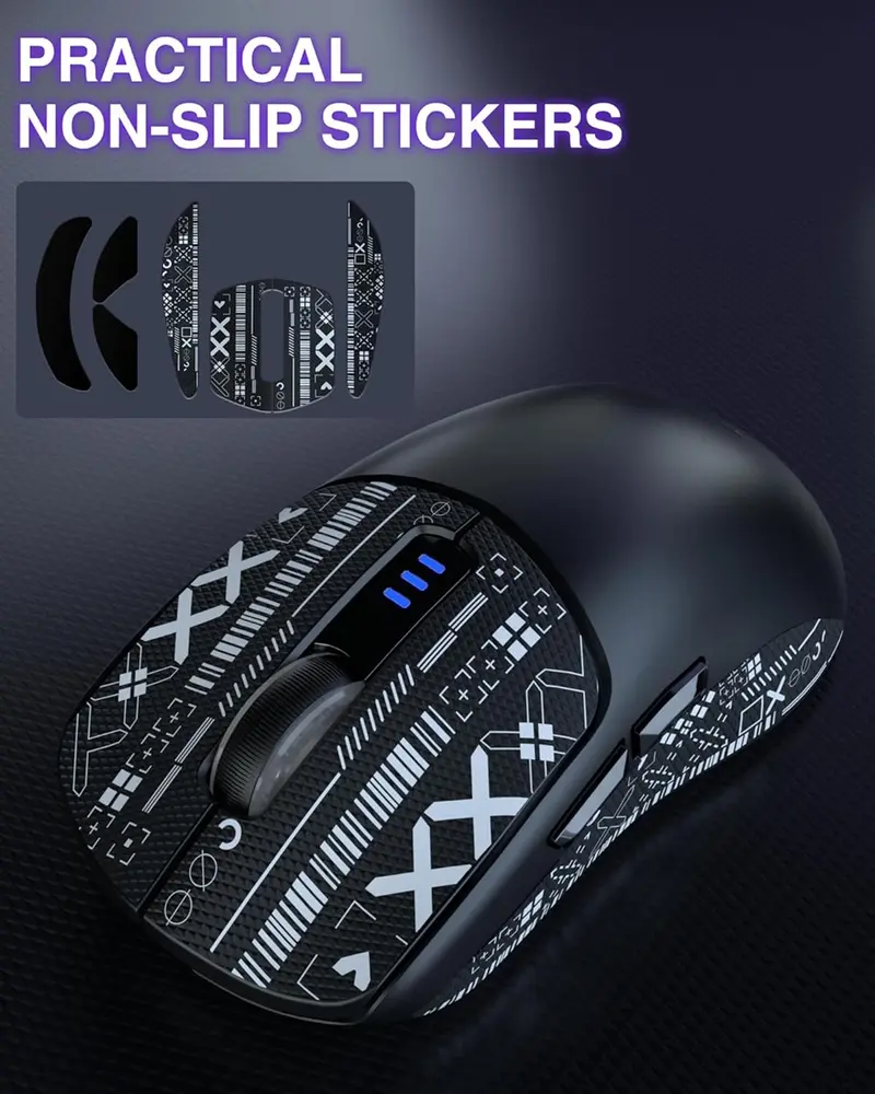 AULA SC580X Tri-Mode Vezeték Nélküli Gamer Egér - Fekete – 7. kép