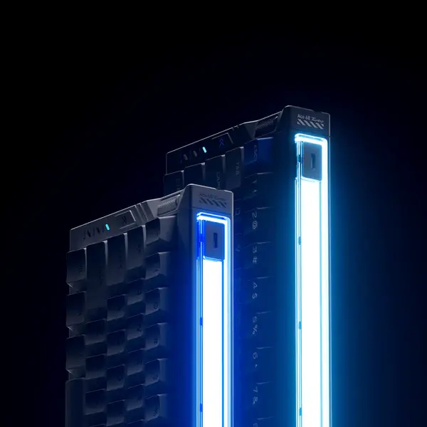 MCHOSE Ace 68 Turbo Hall Effect Magnetic Switch Mechanikus Gamer Billentyűzet 16K - Fekete – 6. kép