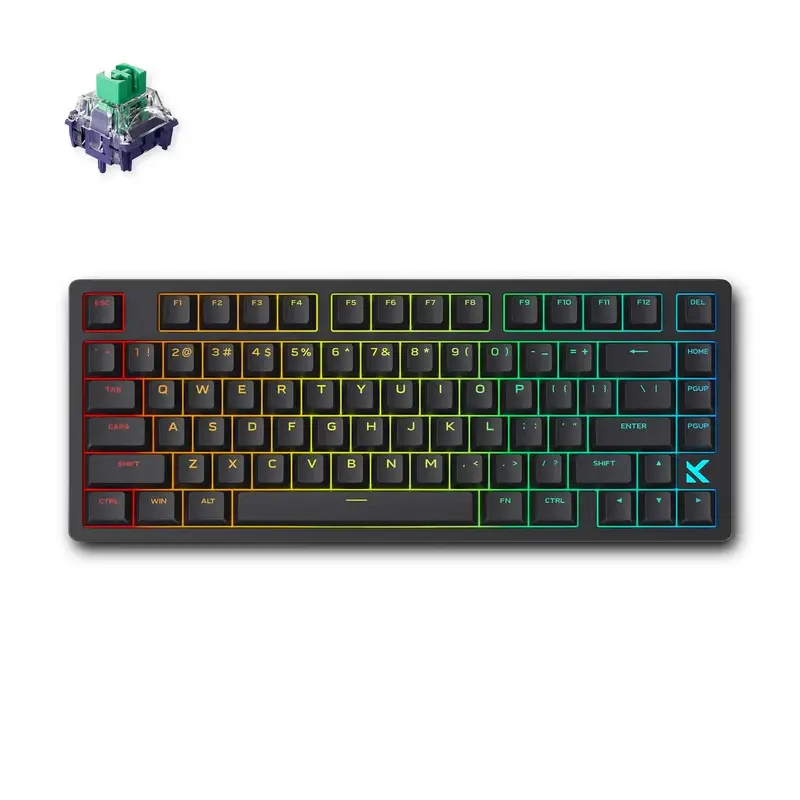 MCHOSE Jet 75 Hall Effect Magnetic Switch Mechanikus Gamer Billentyűzet 8K – 3. kép