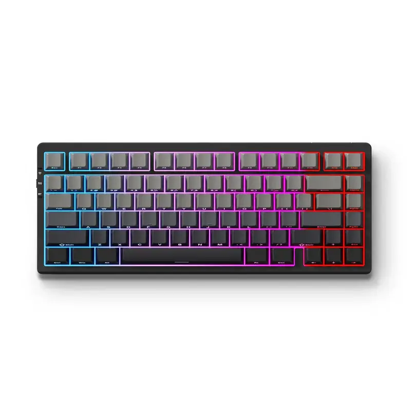 MCHOSE G75 Pro Tri-Mode Vezeték Nélküli Mechanikus Gamer Billentyűzet - Fekete