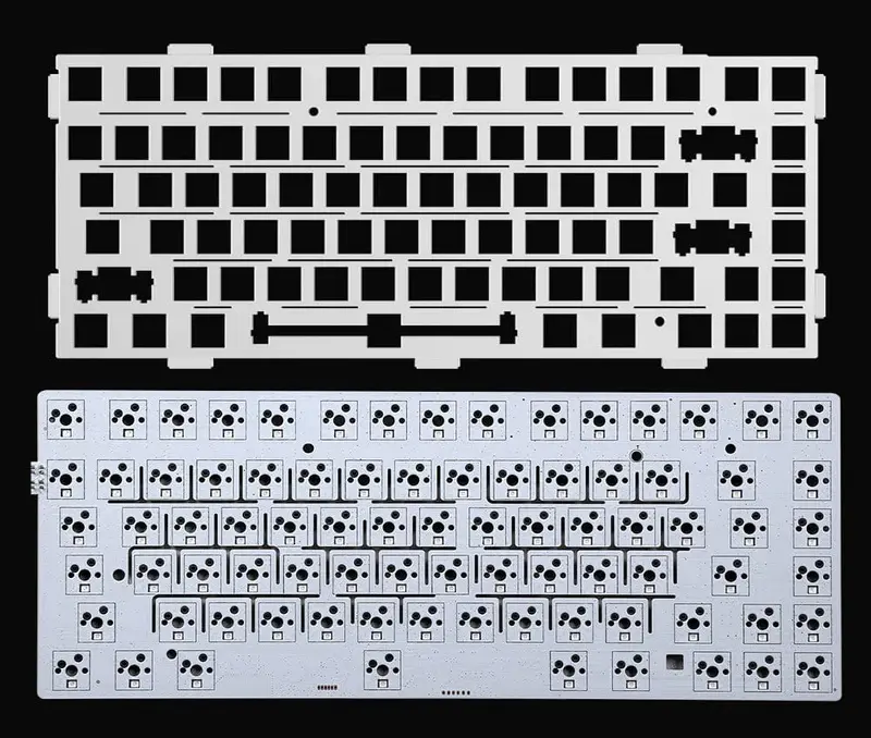 MCHOSE G75 Pro Tri-Mode Vezeték Nélküli Mechanikus Gamer Billentyűzet - Fekete – 5. kép