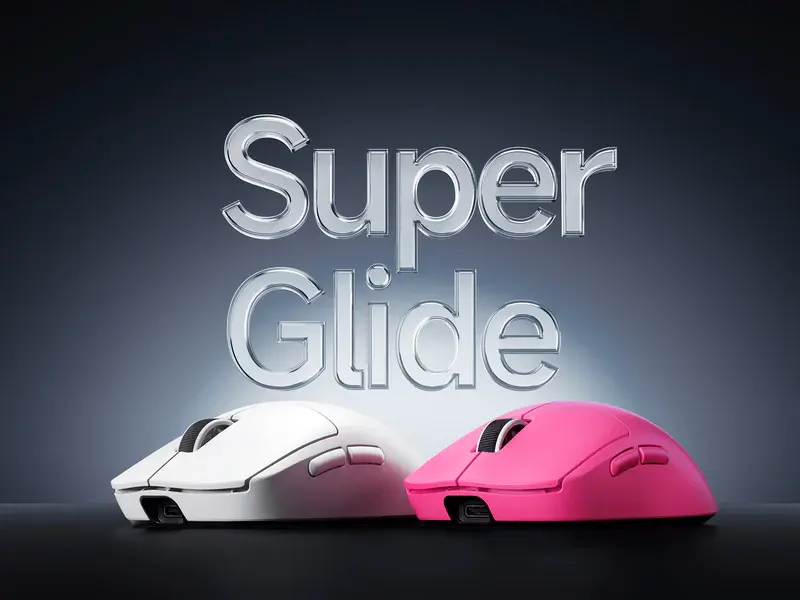 MCHOSE A5 V3 Ultra Light Tri-Mode 8K Vezeték Nélküli Gamer Egér - Fekete – 5. kép