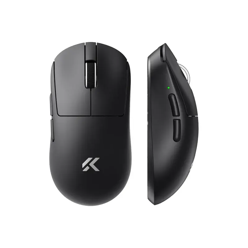 MCHOSE A7 V2 Ultra Tri-Mode 8K Vezeték Nélküli Gamer Egér - Fekete