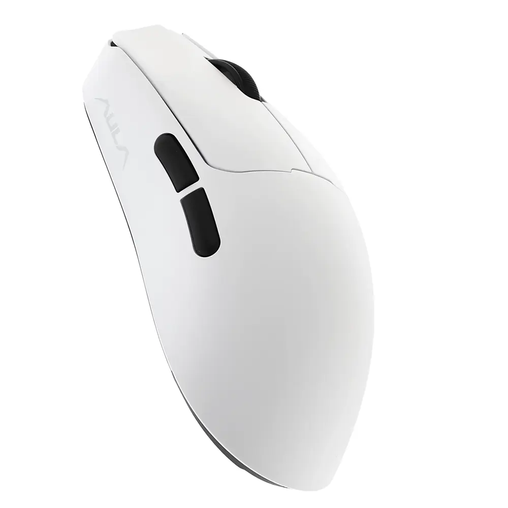 AULA SC380 Pro Tri-Mode Vezeték Nélküli Gamer Egér + Dokkoló - Fehér – 3. kép